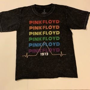 NWOT Pink Floyd With Raw Hem